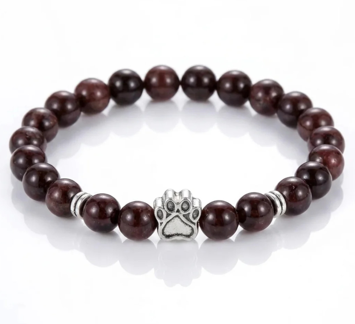Dog Paw Bead Bracelet
