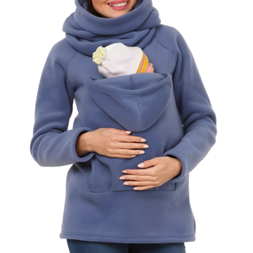 Kangaroo Pocket Maternity Hoodie