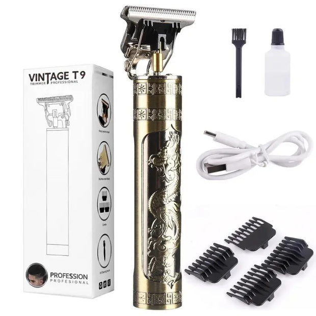 Metal Body Vintage T9 Trimmer & Hair Clipper ...