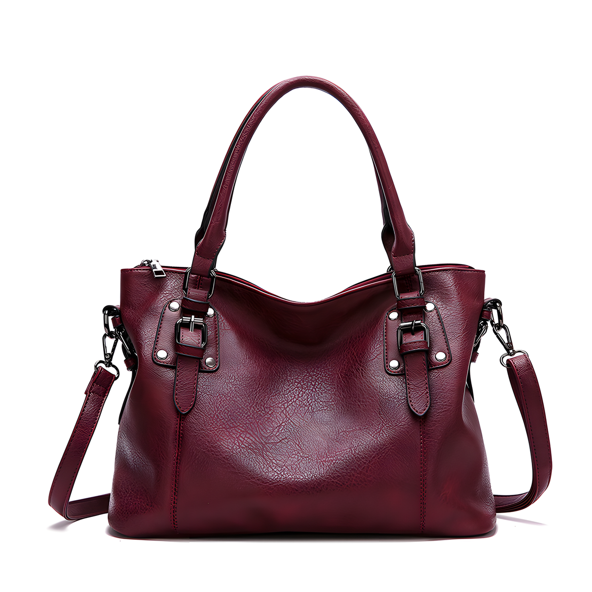 Structured Tote and Crossbody Bag