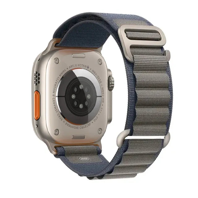 Alpine Style Nylon Apple Watch Loop with Metal Hook