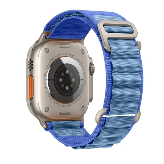 Alpine Style Nylon Apple Watch Loop with Metal Hook