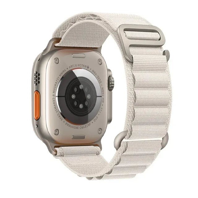 Alpine Style Nylon Apple Watch Loop with Metal Hook