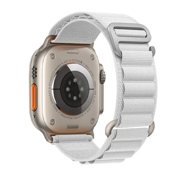 Alpine Style Nylon Apple Watch Loop with Metal Hook
