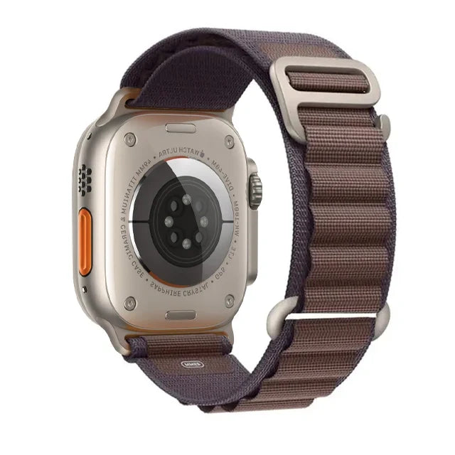 Alpine Style Nylon Apple Watch Loop with Metal Hook