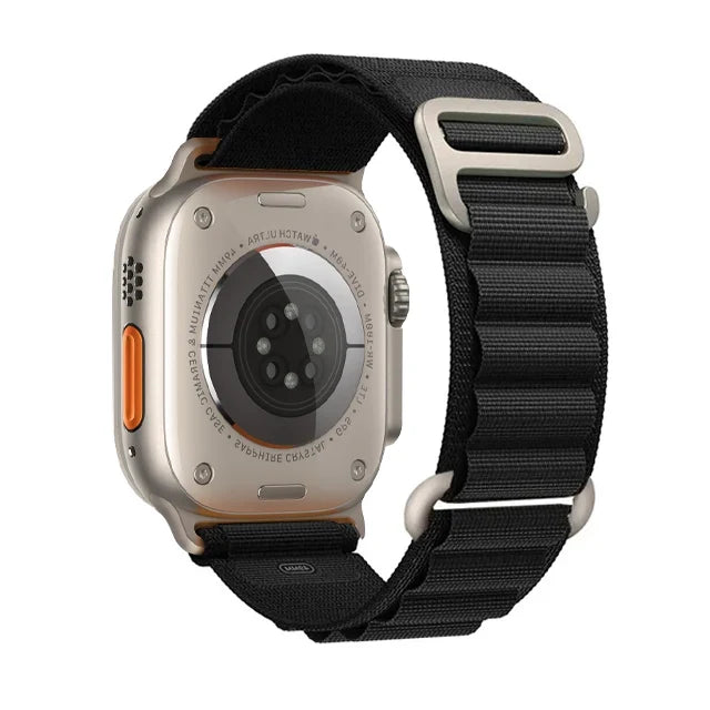Alpine Style Nylon Apple Watch Loop with Metal Hook