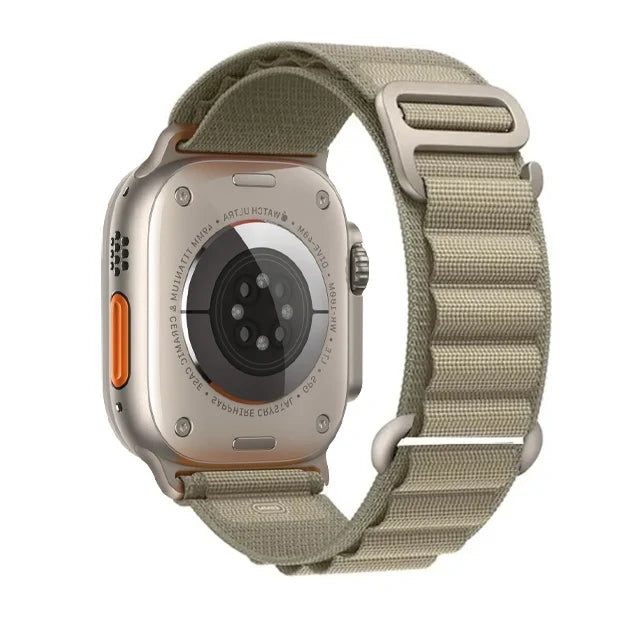 Alpine Style Nylon Apple Watch Loop with Metal Hook