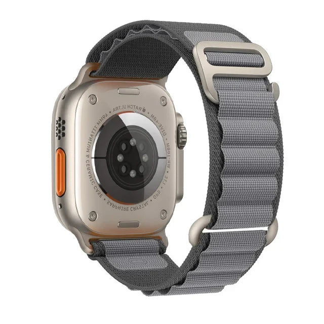 Alpine Style Nylon Apple Watch Loop with Metal Hook