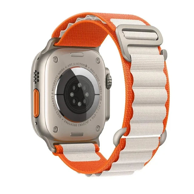 Alpine Style Nylon Apple Watch Loop with Metal Hook