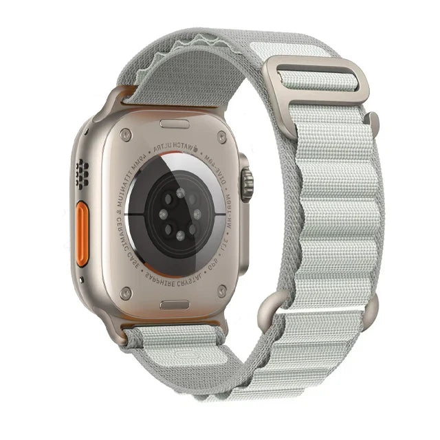 Alpine Style Nylon Apple Watch Loop with Metal Hook