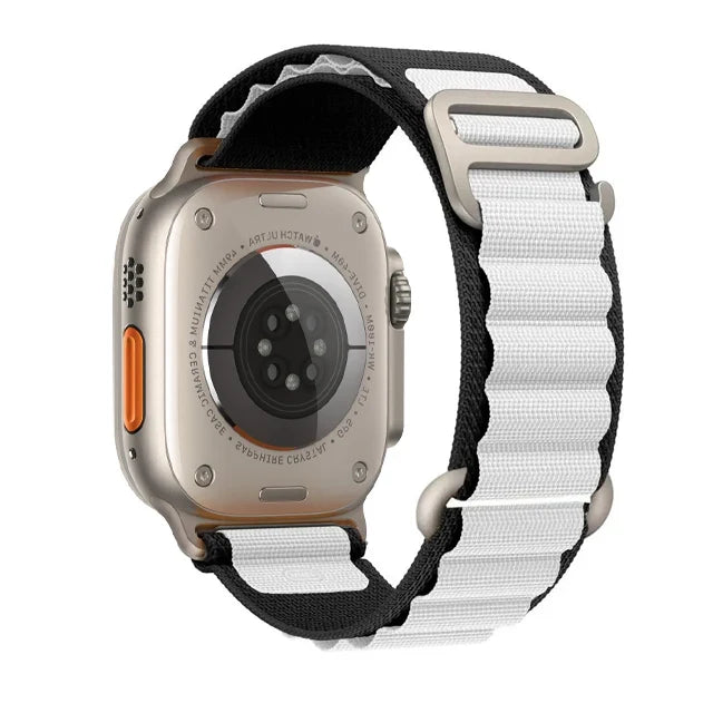 Alpine Style Nylon Apple Watch Loop with Metal Hook