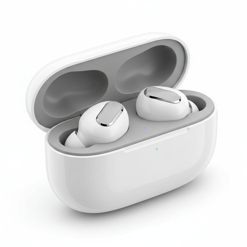 Wireless Earbuds with Active Noise Cancellation – 40H Playtime