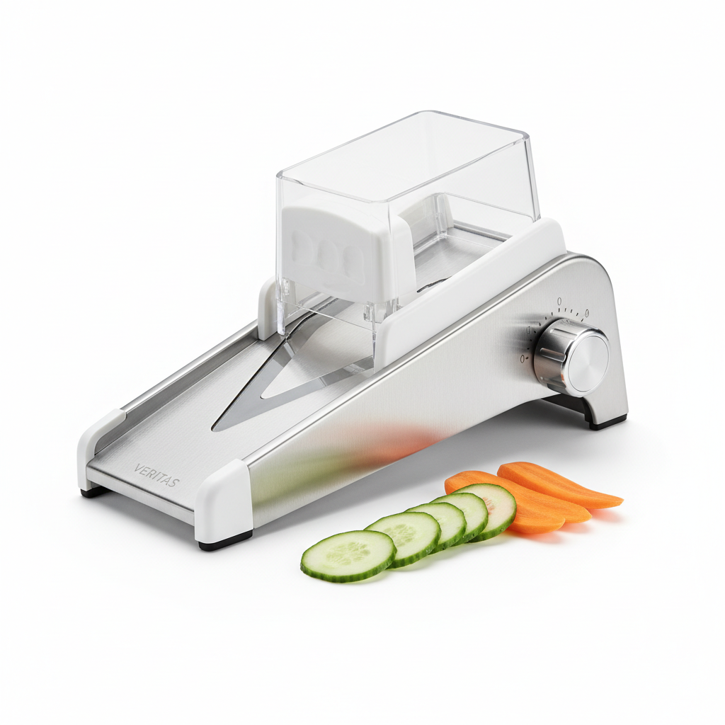 Adjustable Mandoline Slicer with Safety Guard