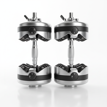 Adjustable Dumbbell Set – 2–10kg Per Dumbbell