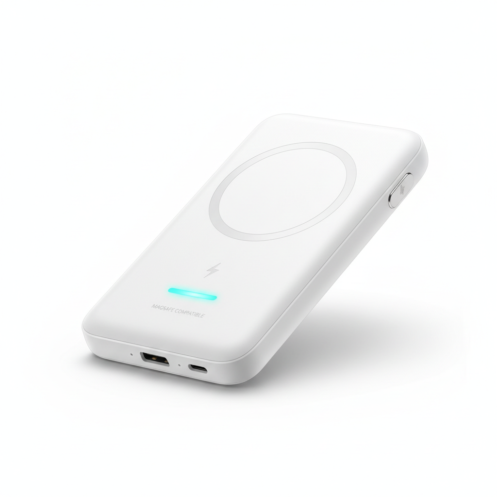 Magnetic Wireless Power Bank – 10000mAh MagSafe Compatible