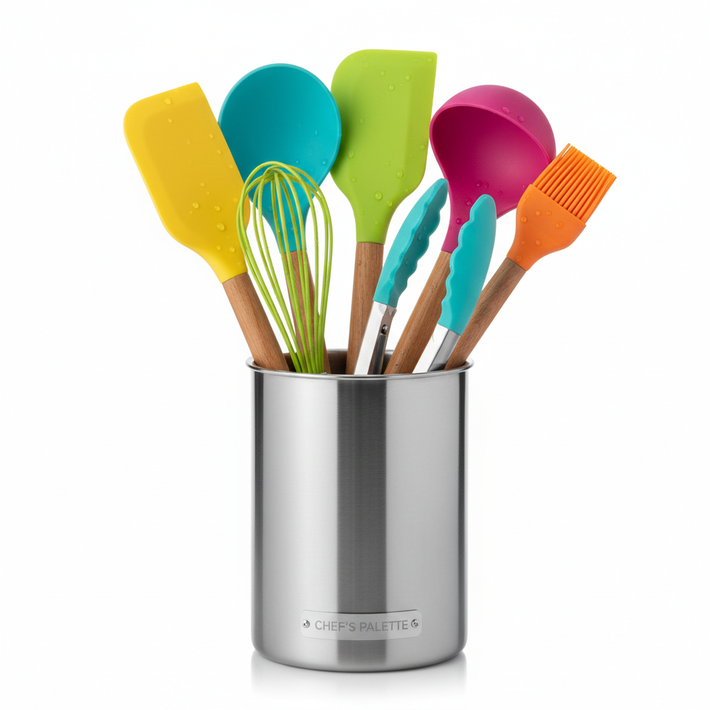 Silicone Cooking Utensil Set (6-Piece)