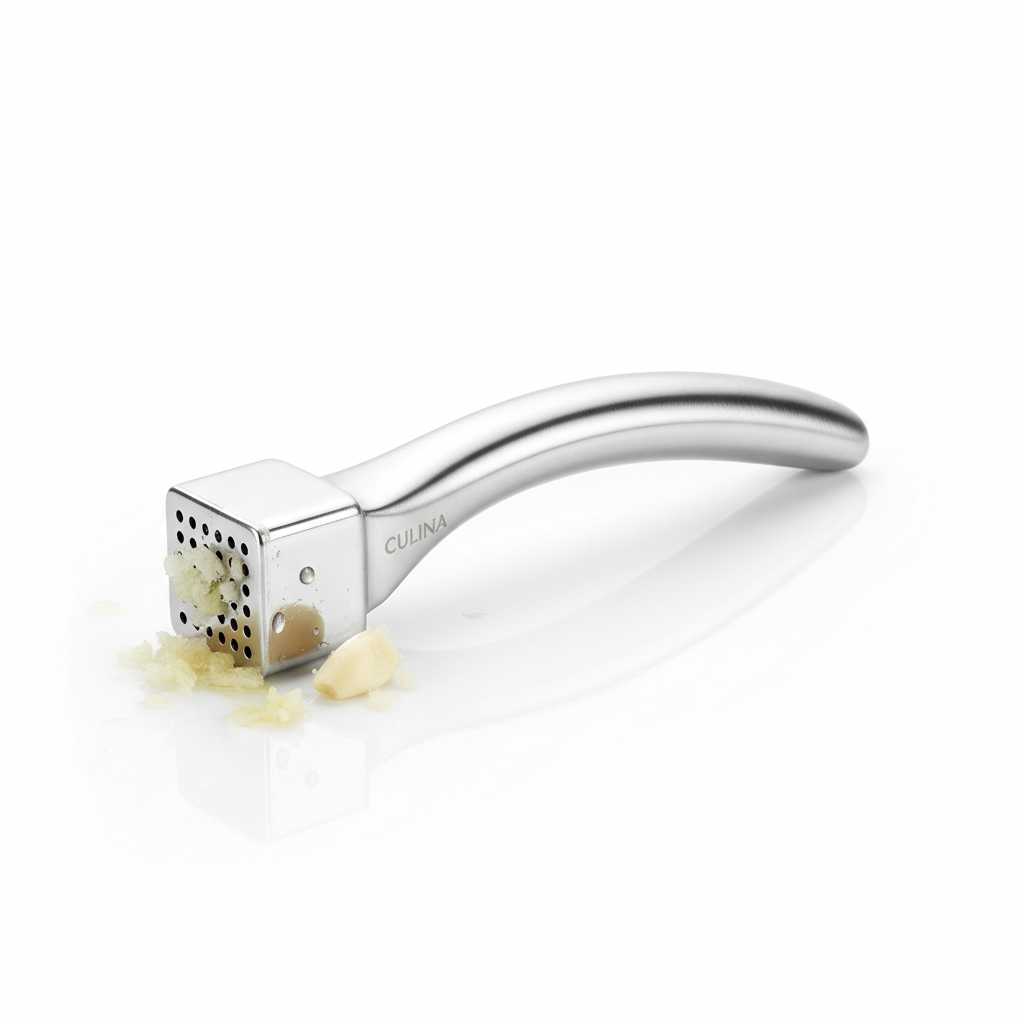 Stainless Steel Garlic Press ko