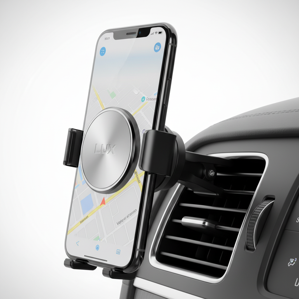 Magnetic Car Phone Holder – 360° Universal Vent Mount