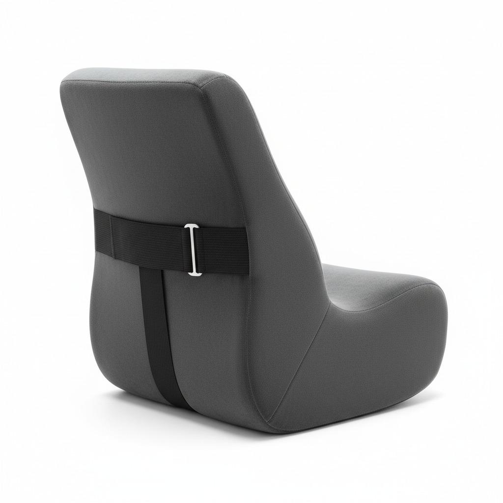 Memory Foam Lumbar Support Cushion – Ergonomic Back Pain Relief
