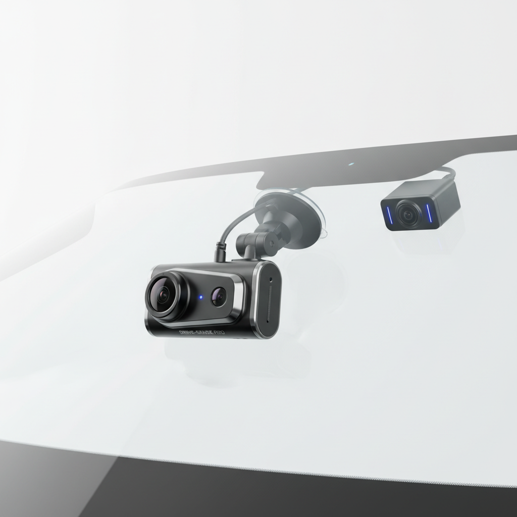 4K Dual Dash Cam – Front & Rear with Night Vision