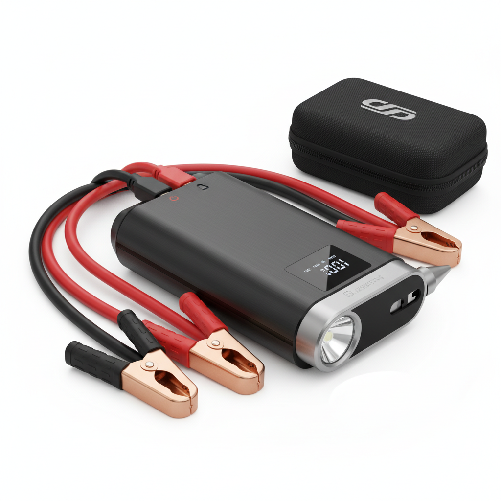 Car Emergency Jump Starter Kit – 2000A Peak 20000mAh