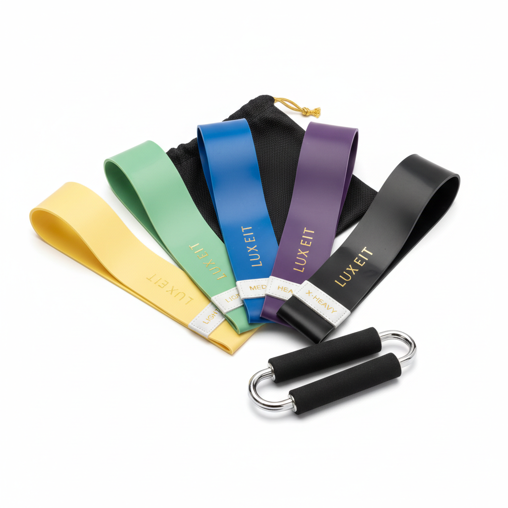 Resistance Bands Set (5-Piece) – Home & Gym Workout