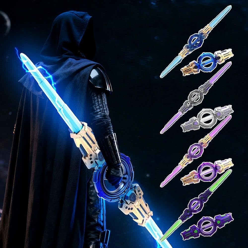 Toy Double-Ended Retractable Lightsaber