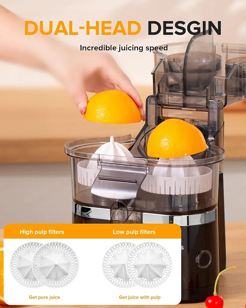 Dual Head Electric Juicer