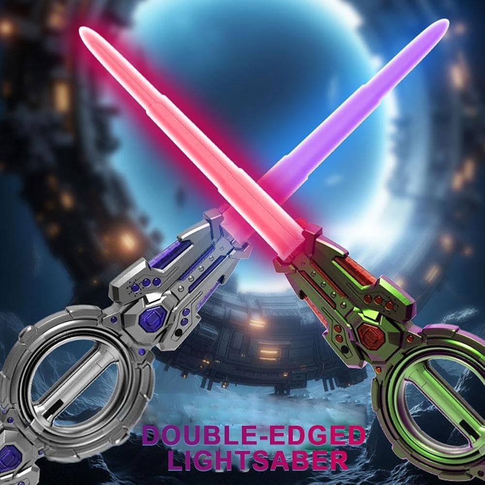 Toy Double-Ended Retractable Lightsaber