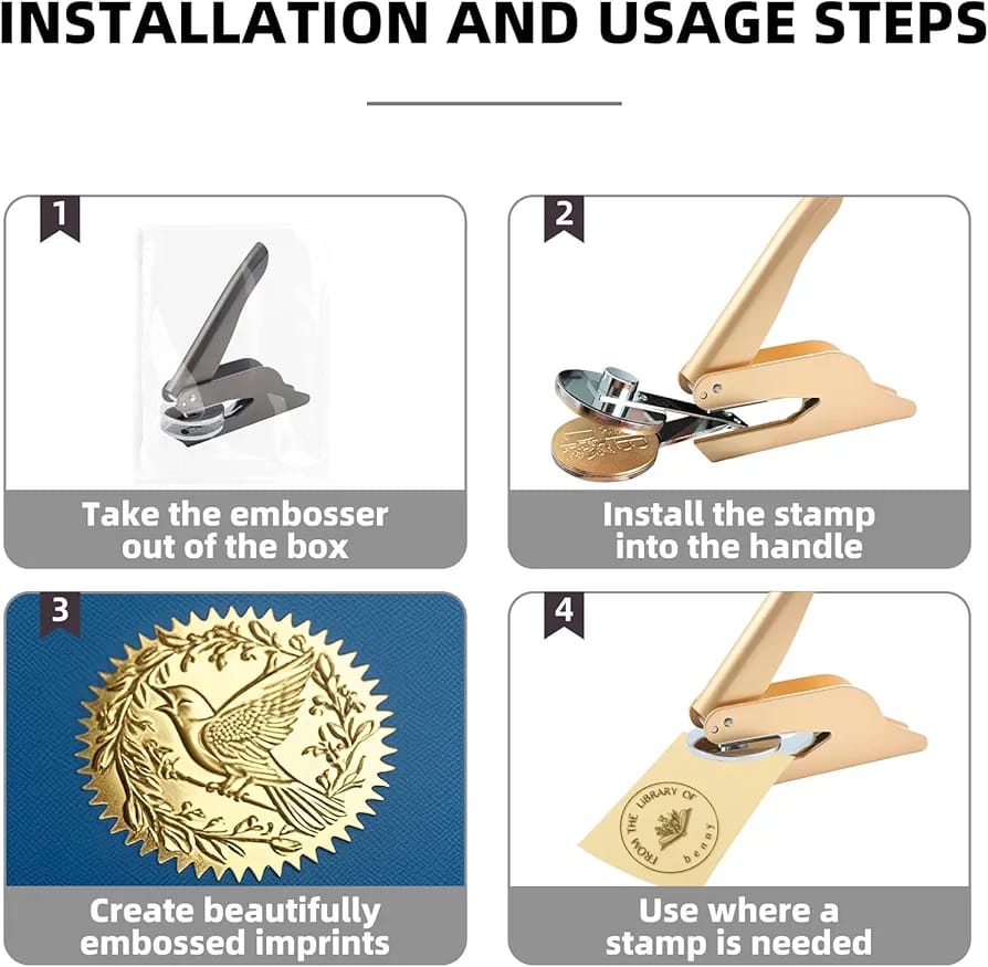 Custom Book Embosser