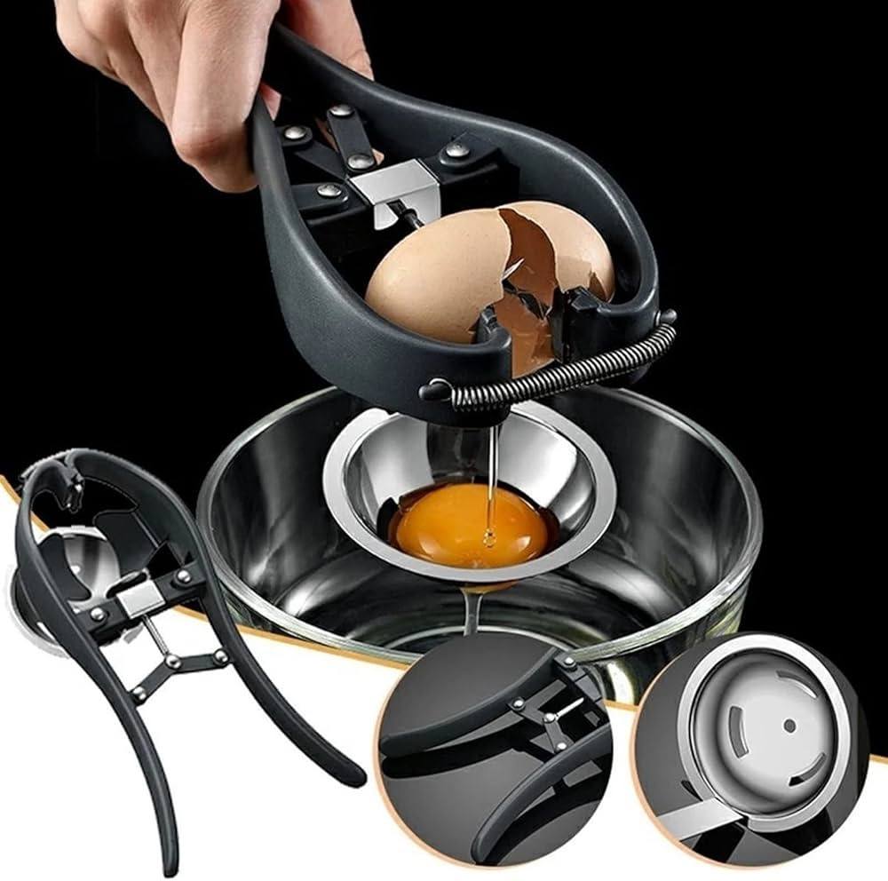 Stainless Steel Egg Cracker & Separator