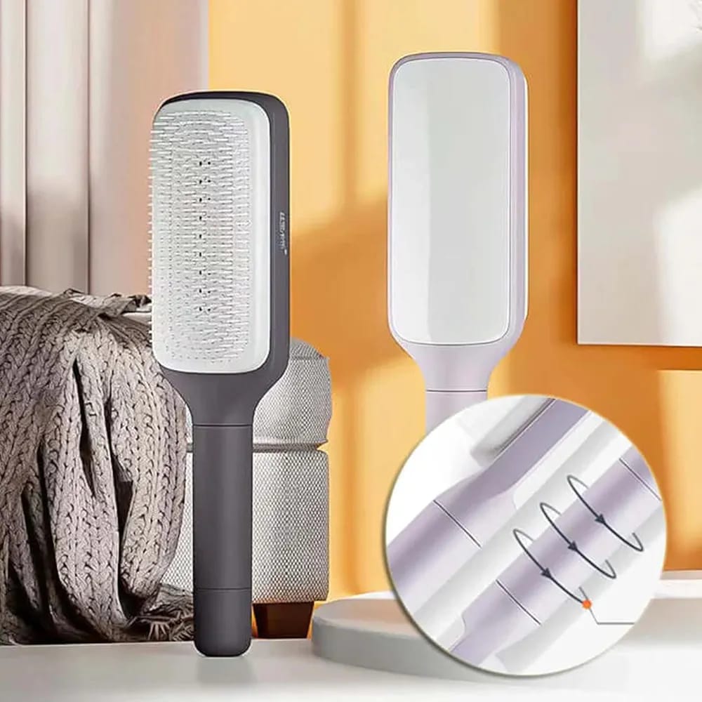 Self-Cleaning Brush