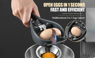 Stainless Steel Egg Cracker & Separator