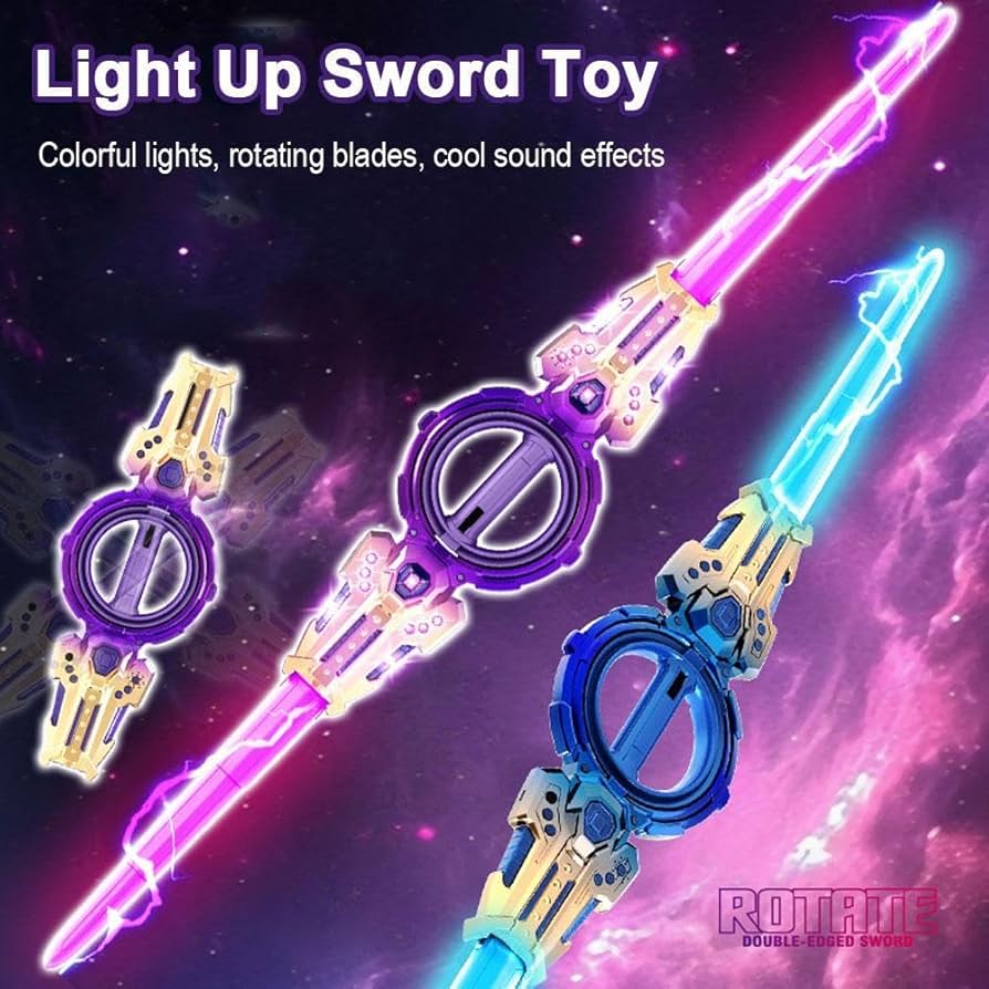 Toy Double-Ended Retractable Lightsaber