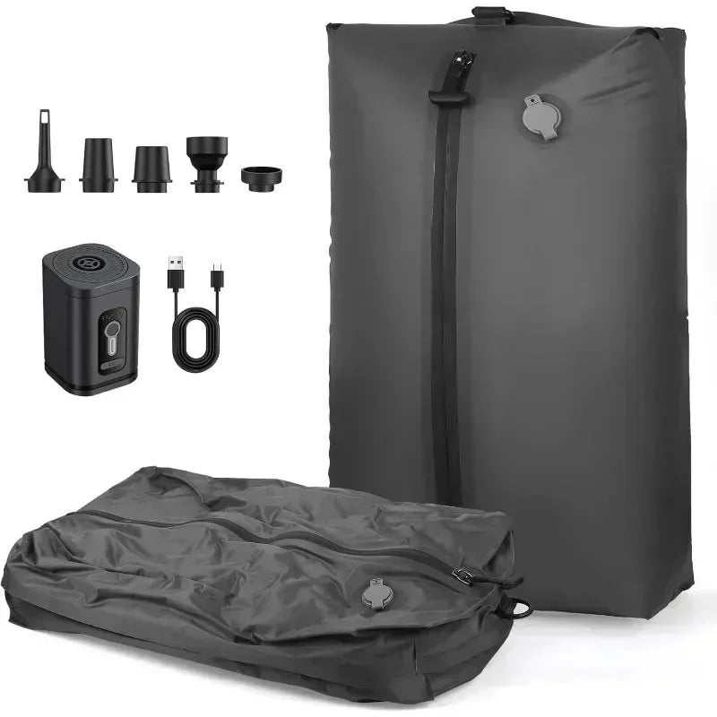 VACUUM COMPRESSION BAG WITH AIR PUMP