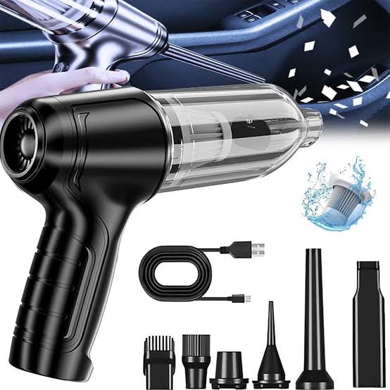 Portable Car Vacuum Cleaner & Blower
